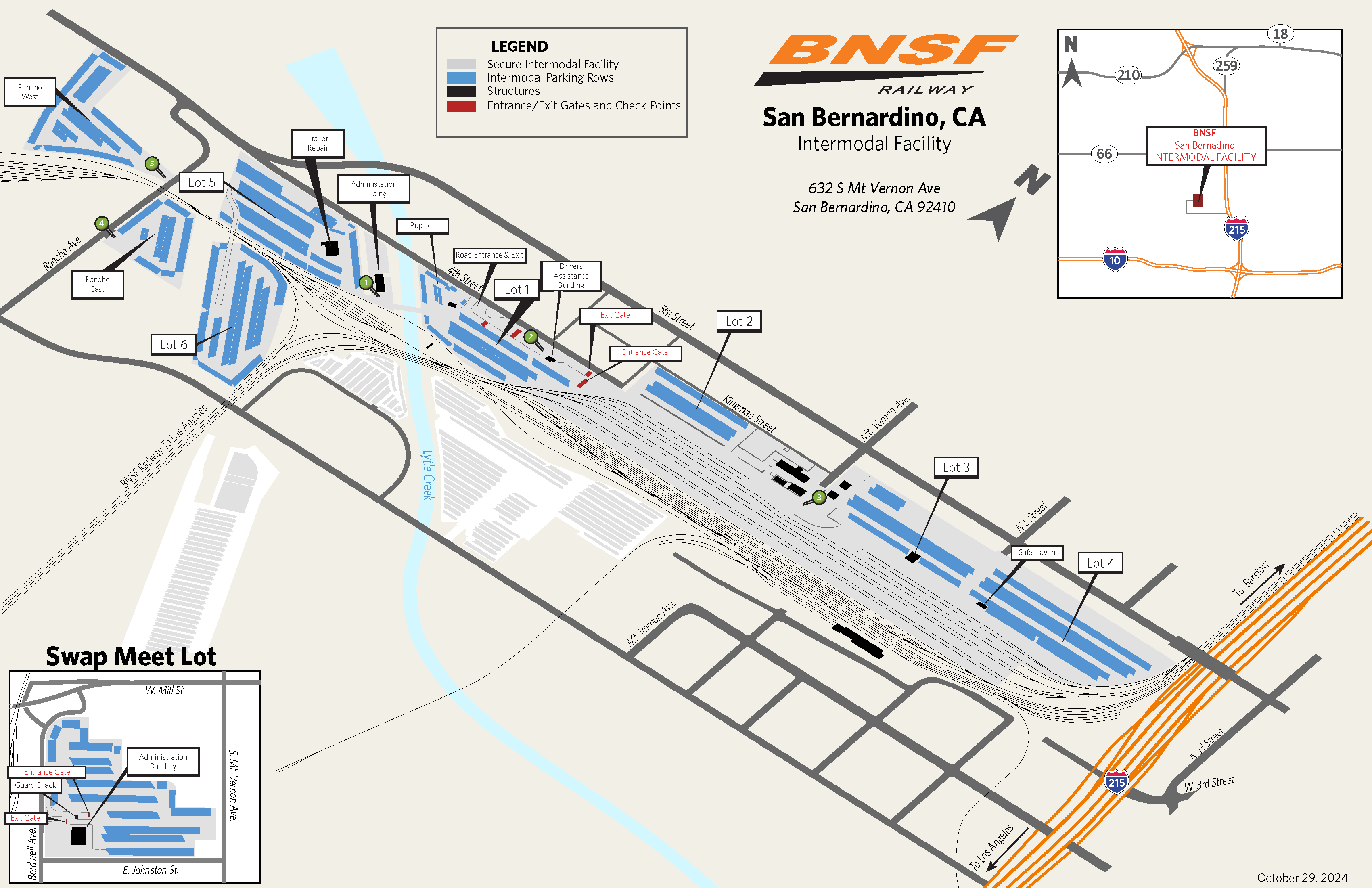 San Bernardino Map