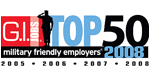 Voted #2 Top Military Friendly Employer 2008