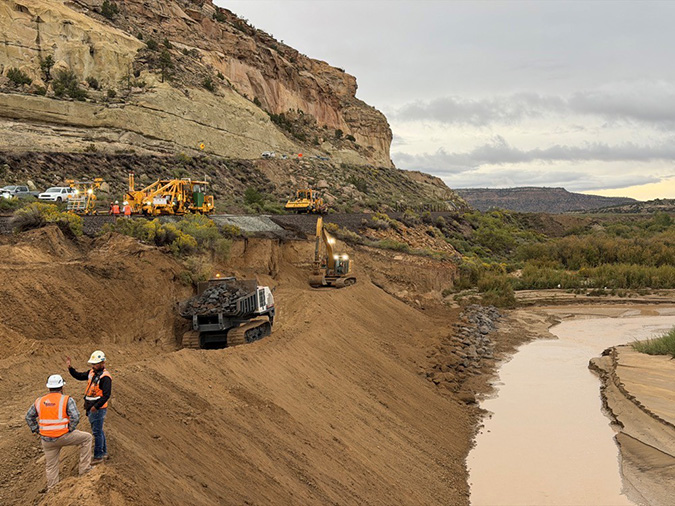 BNSF teams respond to flooding across the Southwest and Great Plains. BNSF teams respond to flooding across the Southwest and Great Plains.