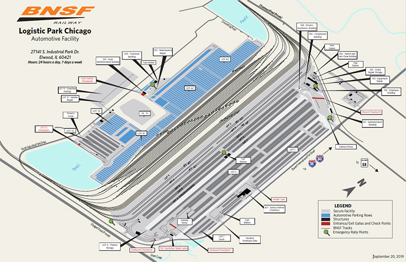 BNSF Railroad Track Maps